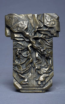 Maquette for bronze doors